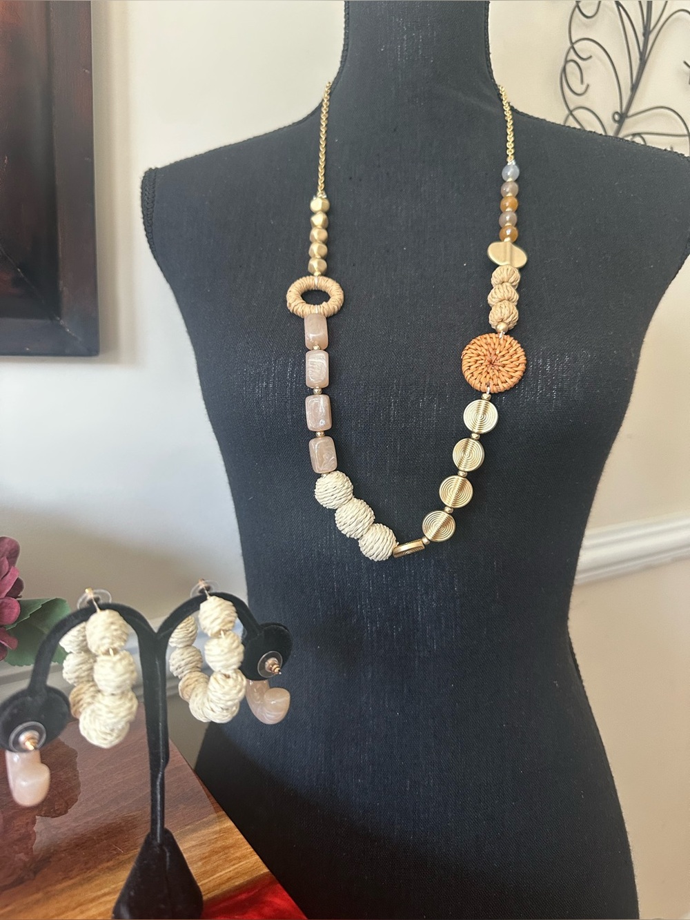 Plunder Designs Posse September 2021 Jewelry Set: Necklace & 2 Sets Earrings NIB